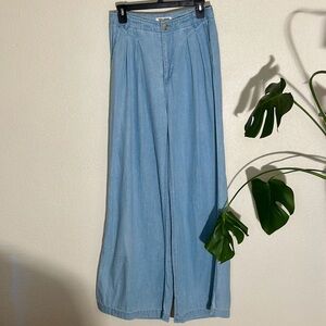 Billabong High-Waisted Wide-Leg Cotton Pants | 27